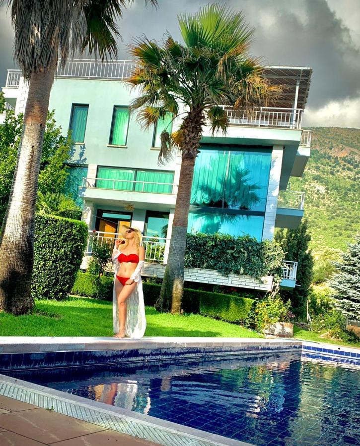 Family Beach Swimming Pool Villa Luanit Tragjas Exterior photo